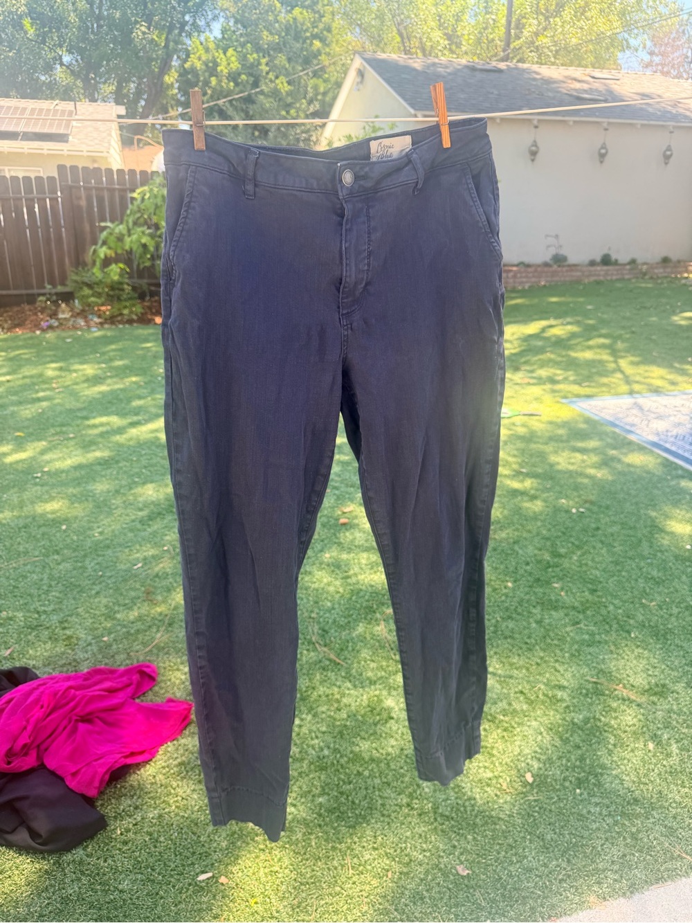 Women’s Skinny Pants in Dark Navy - Classic Everyday Slim Fit